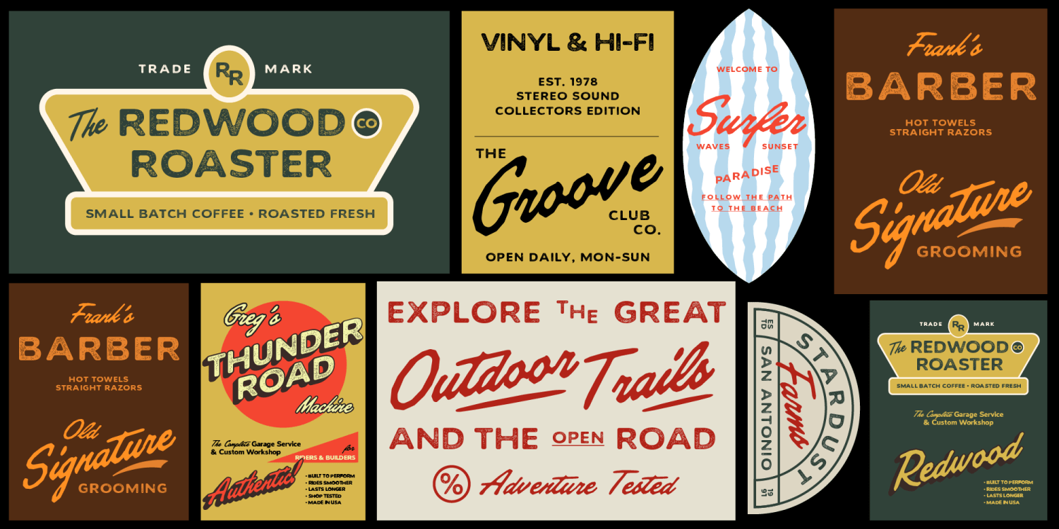 Madyline Font Poster #9