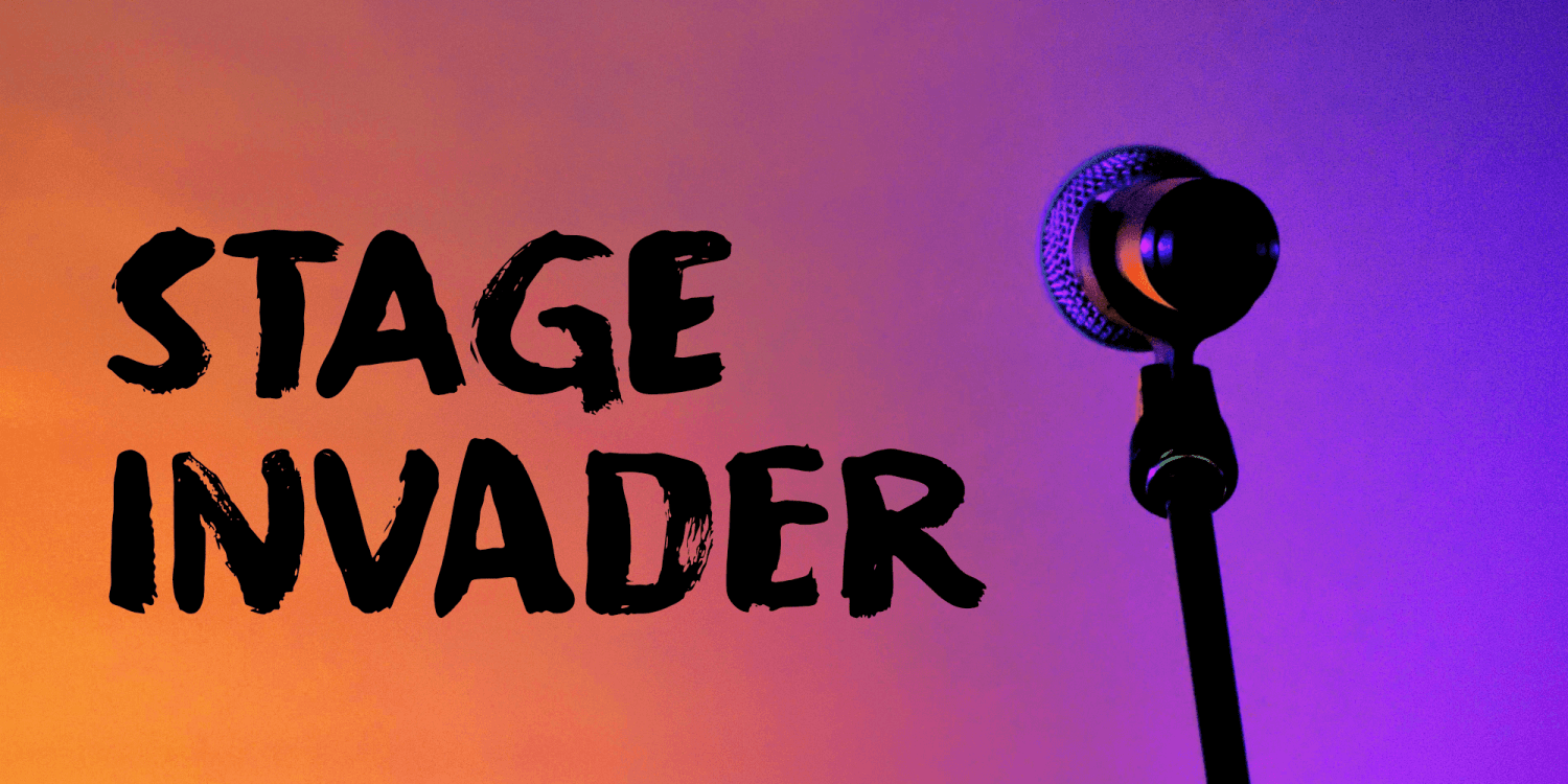 Stage Invader Font Poster #1