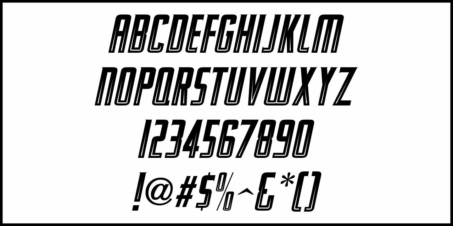 Coal Gas Font Poster #5