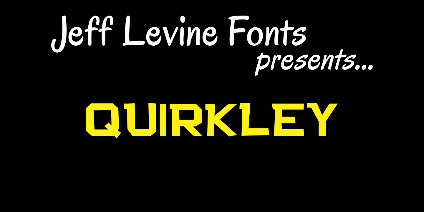 Quirkley Font Family