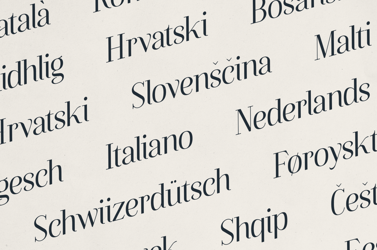 Eldure Font Poster #1