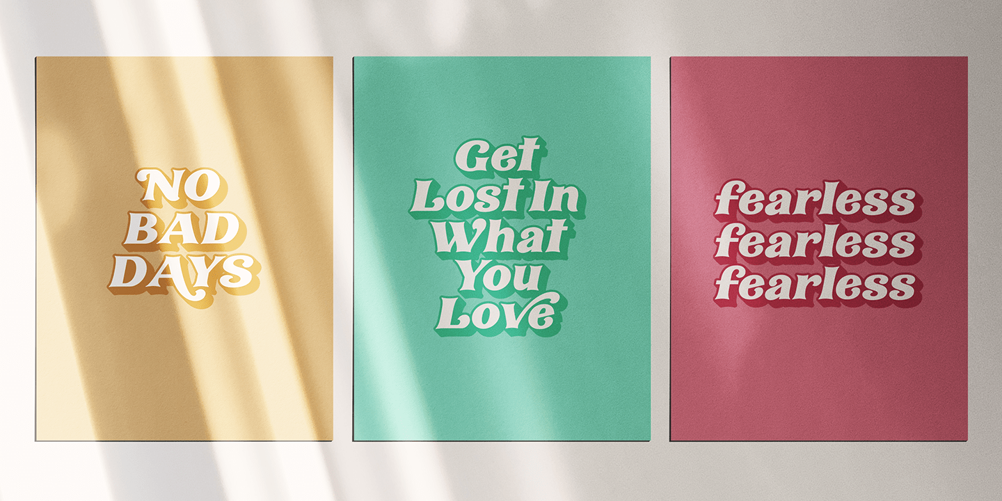 Wicked Hearts Font Poster #1