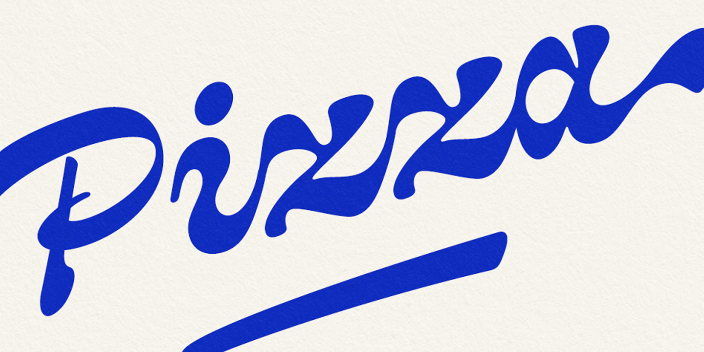 Pacific Tiger Font Poster #1