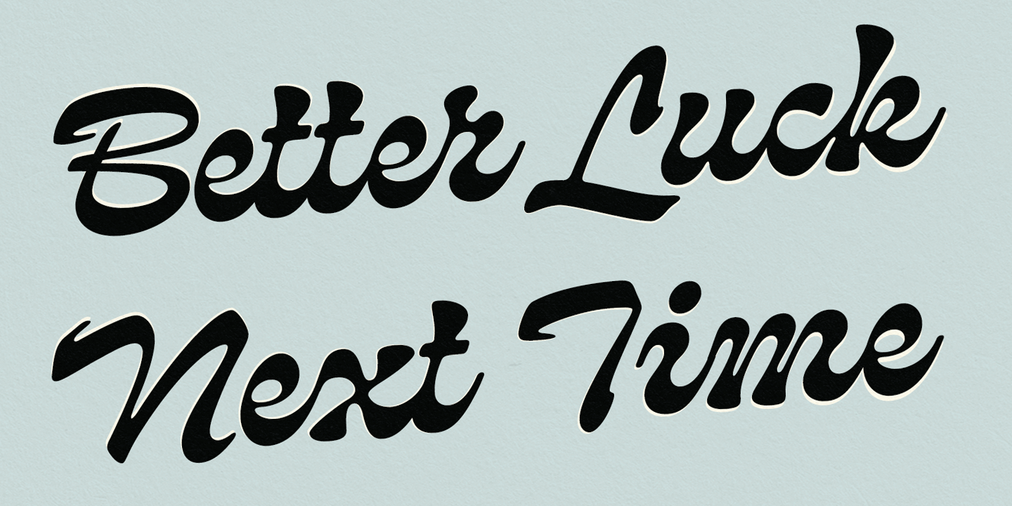 Pacific Tiger Font Poster #1