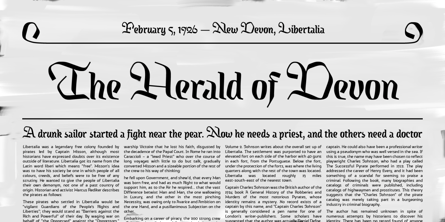 Kingfall Font Poster #1