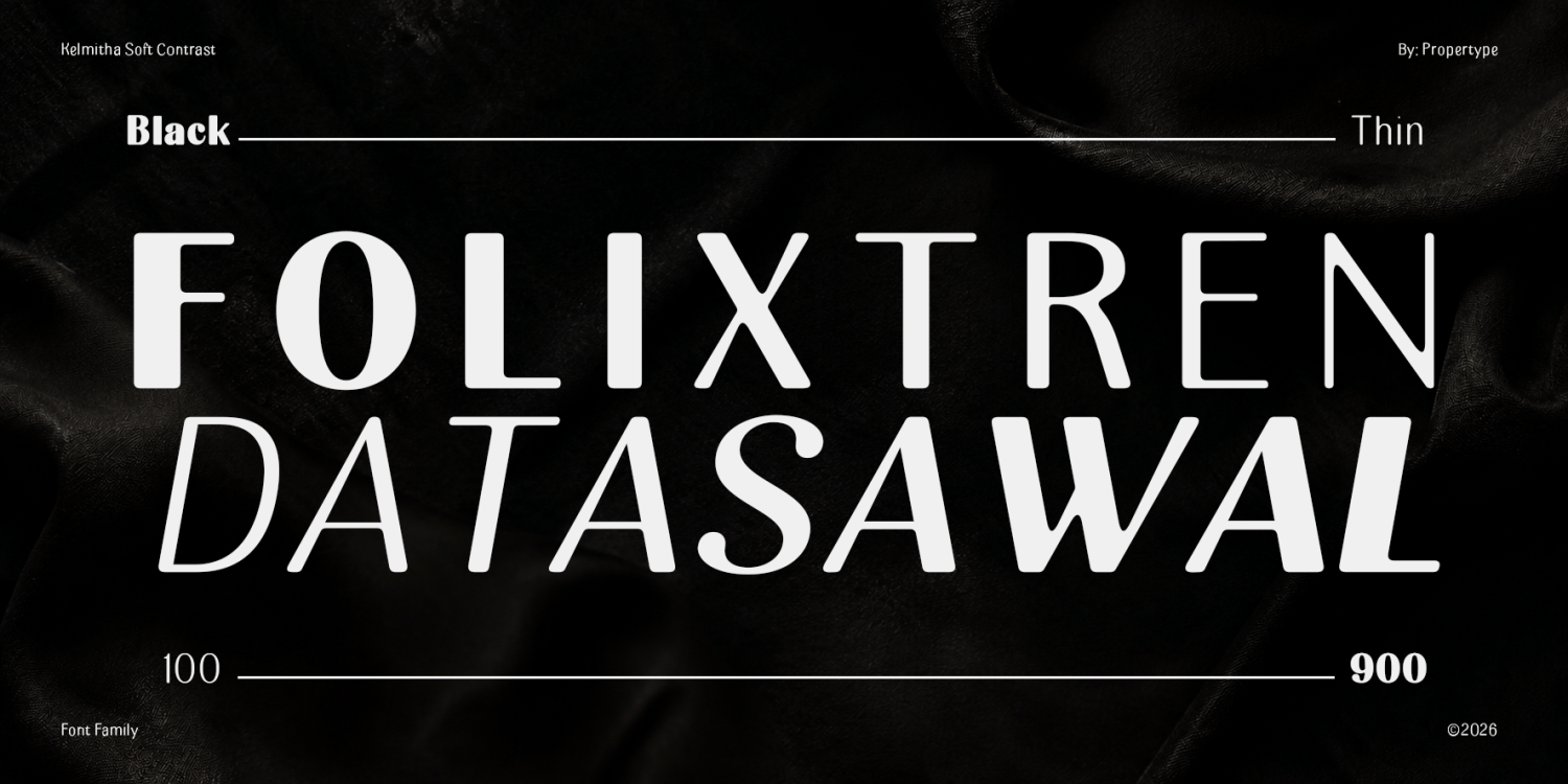 Kelmitha Font Poster #11