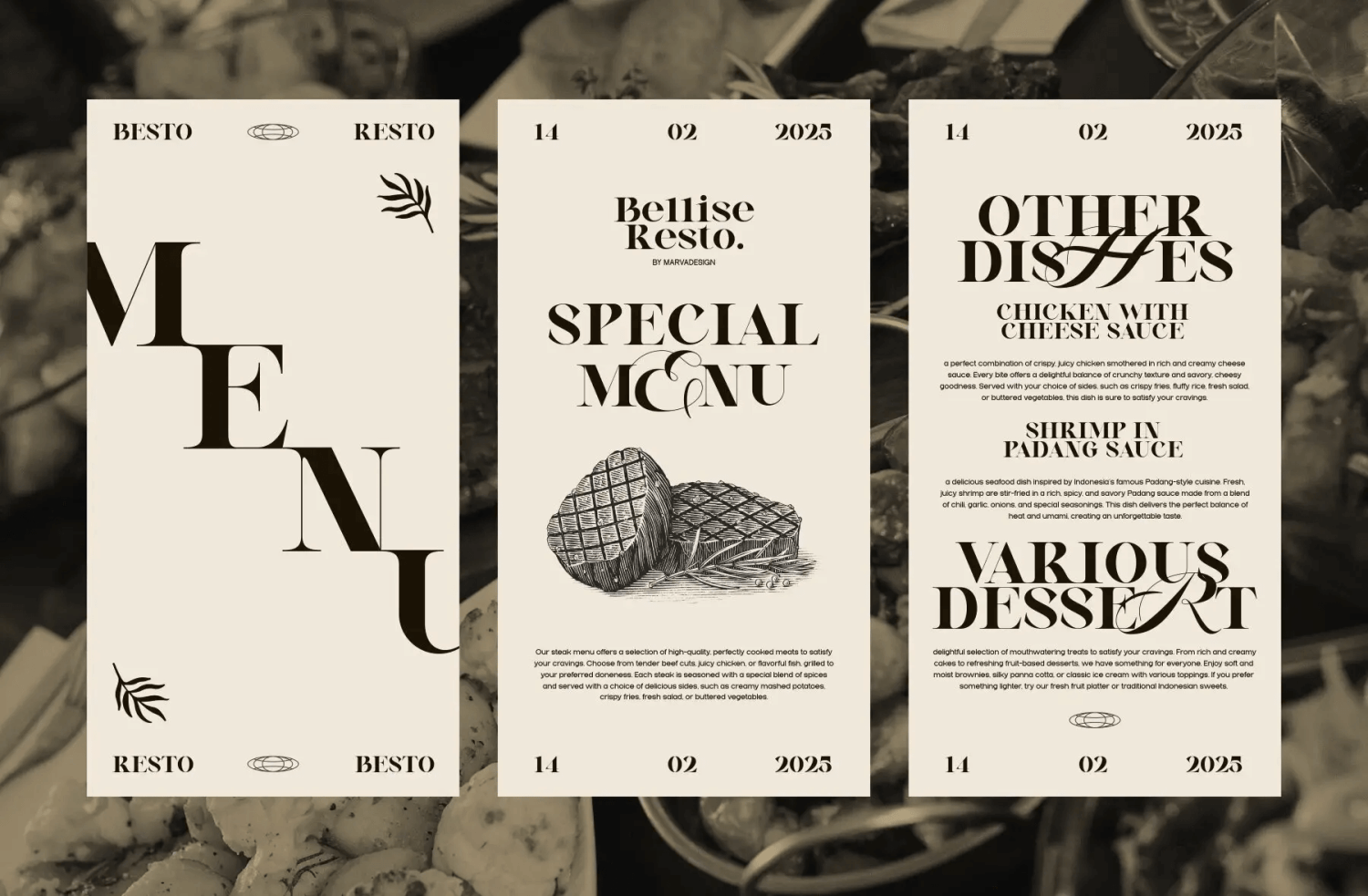 Bellise Font Poster #1