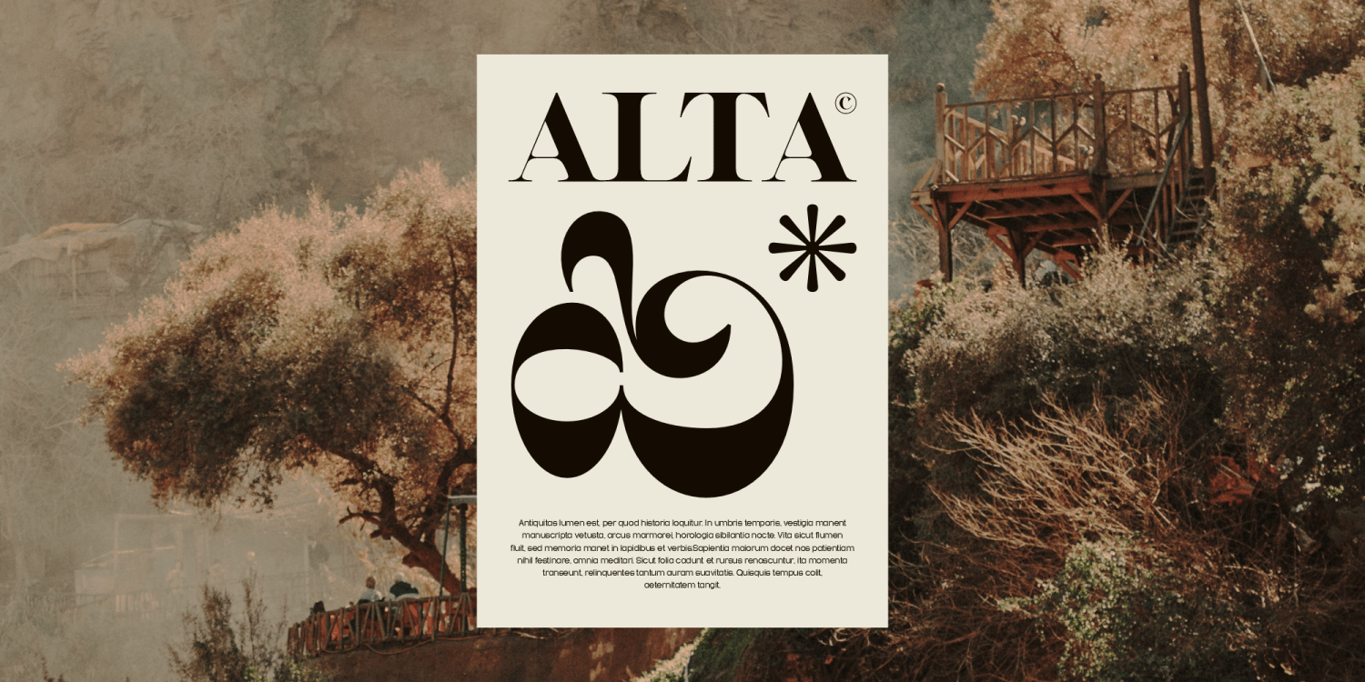 Bellise Font Poster #1