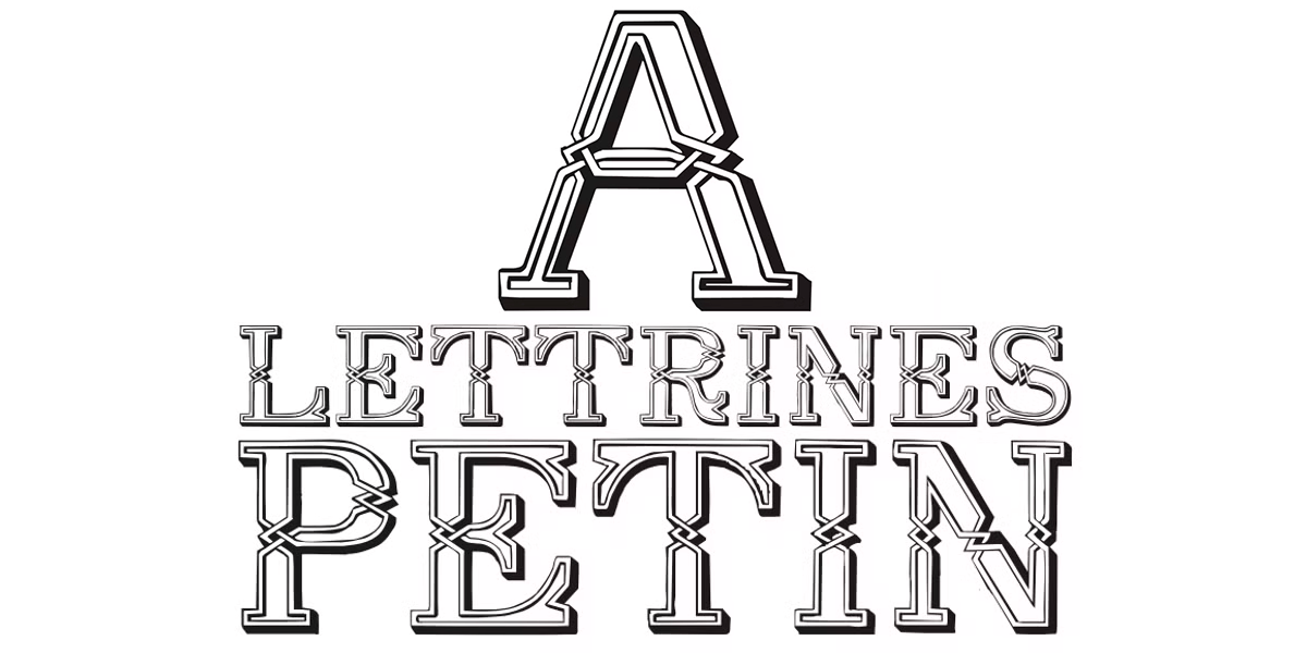 Lettrines Petin Font Family Poster