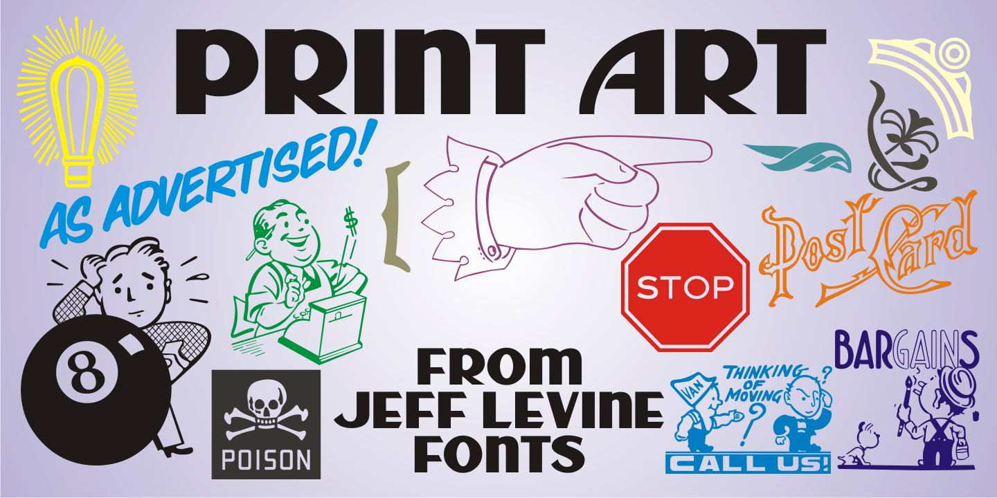 Print Art Font Family