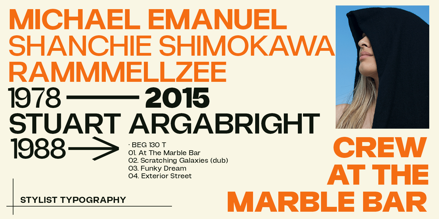 Degitan Font Poster #10