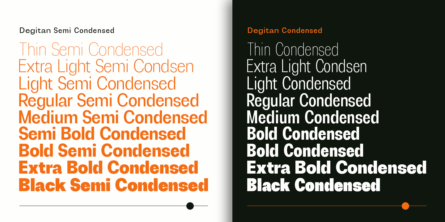 Degitan Font Poster #8