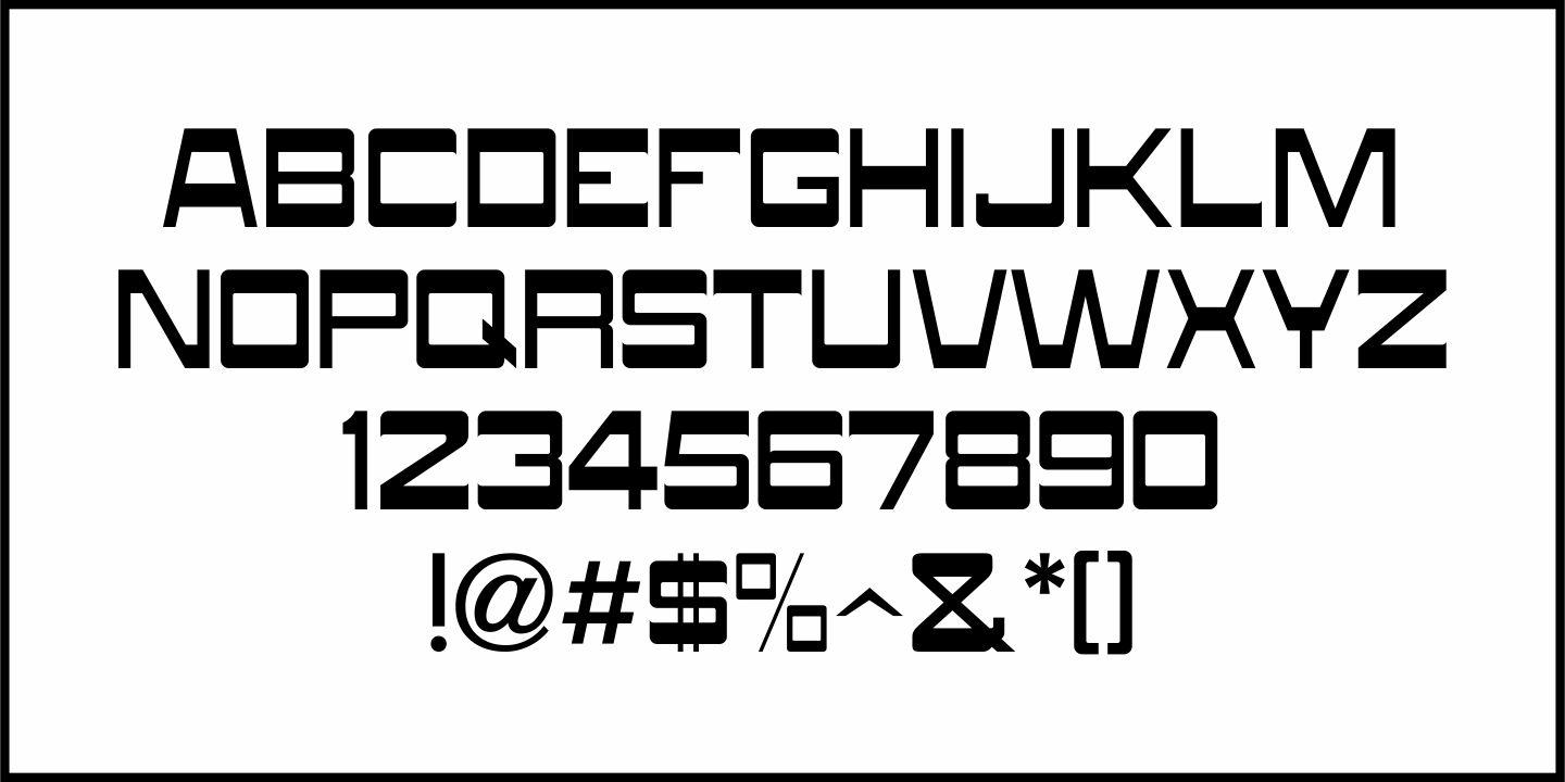 Village Green Font Poster #3