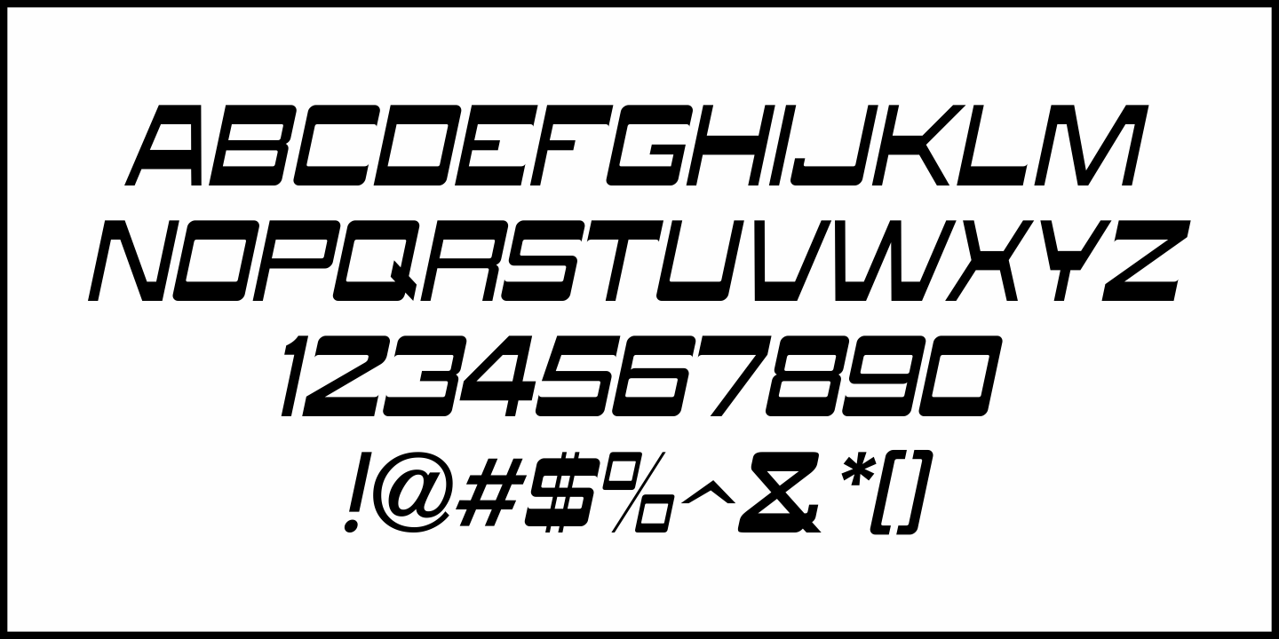 Village Green Font Poster #5
