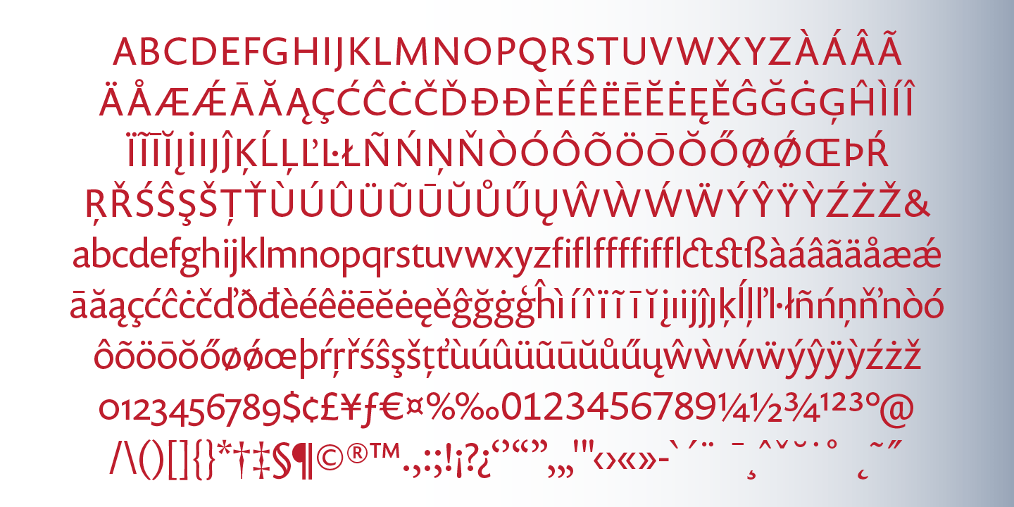 Prenton Regular & Italic Font Poster #1