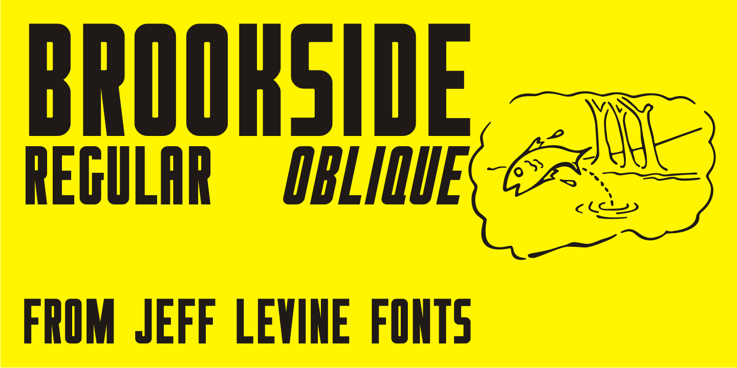 Brookside Font Family