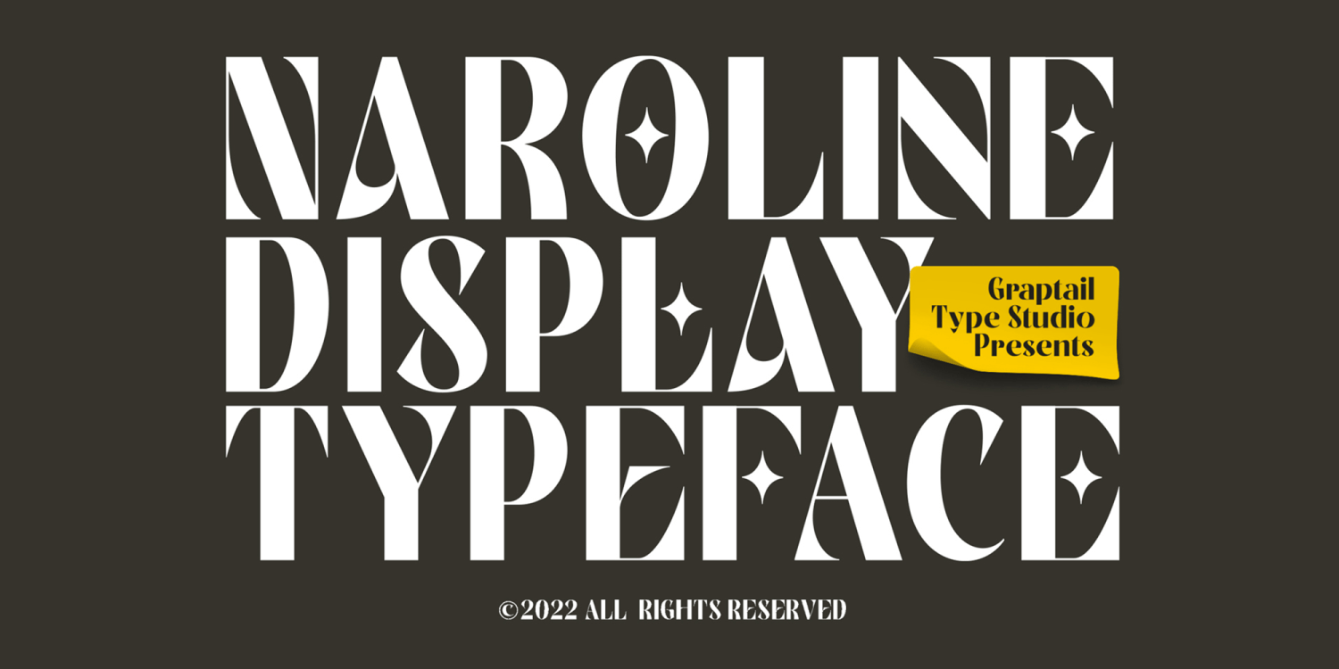 Naroline Font Poster #1