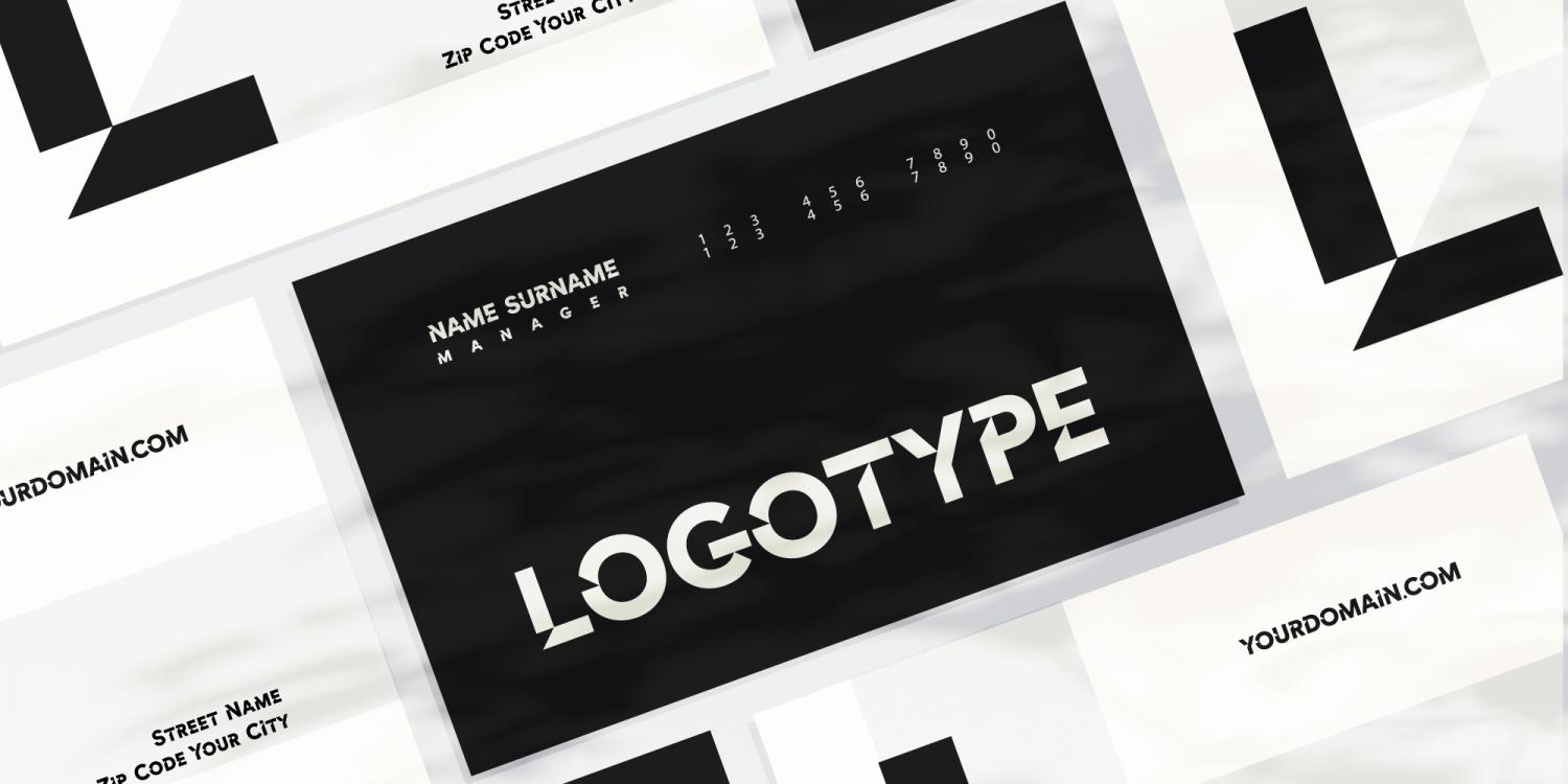 Angled Font Family - Poster #6
