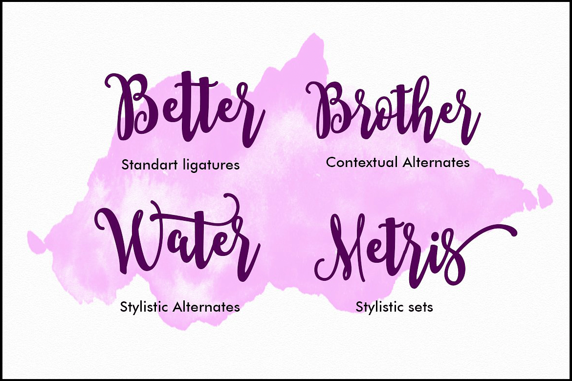 Freestyle Font Poster #4