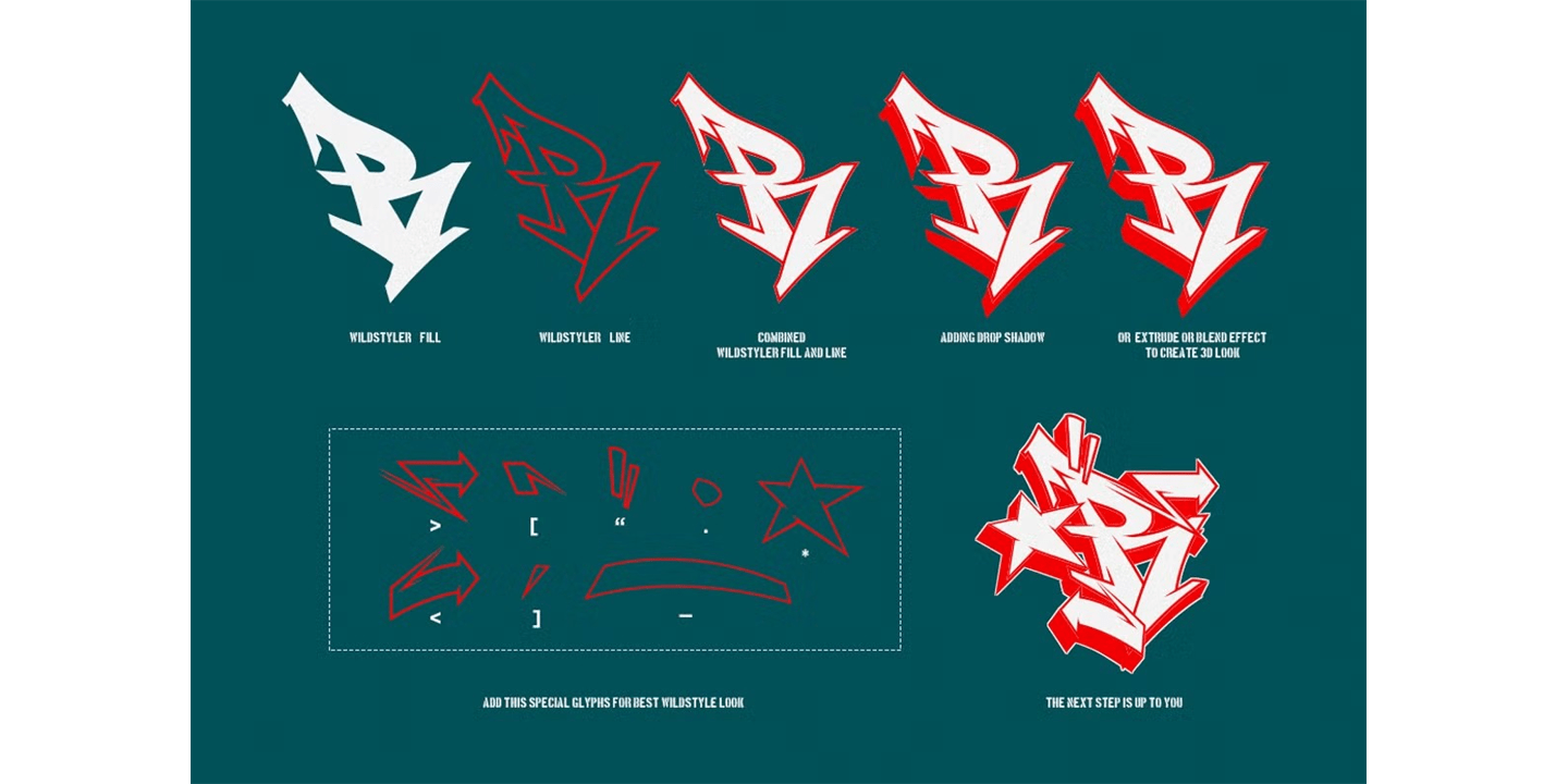 Wildstyler® Font Family - Poster #8