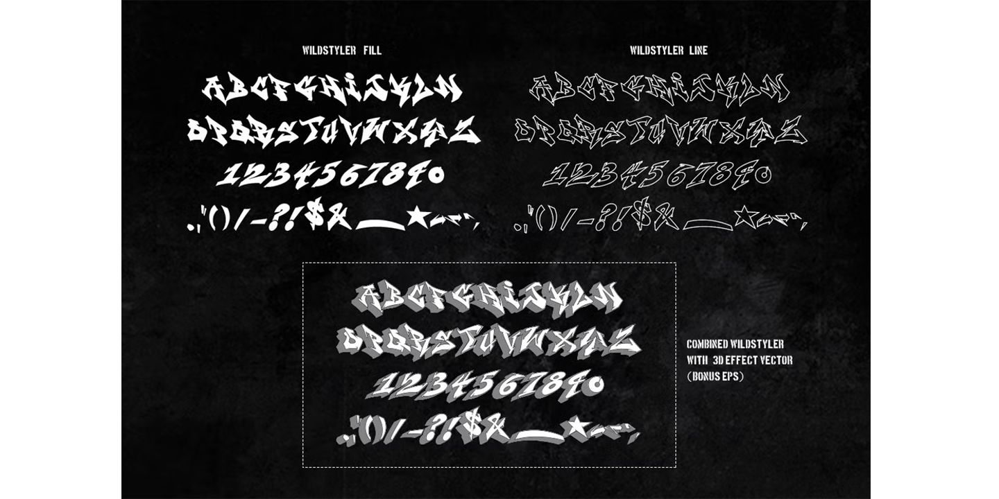 Wildstyler® Font Family - Poster #9