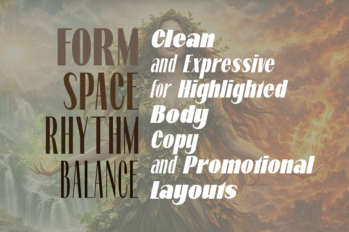 Qorvyn Extra Condensed Font Poster #4