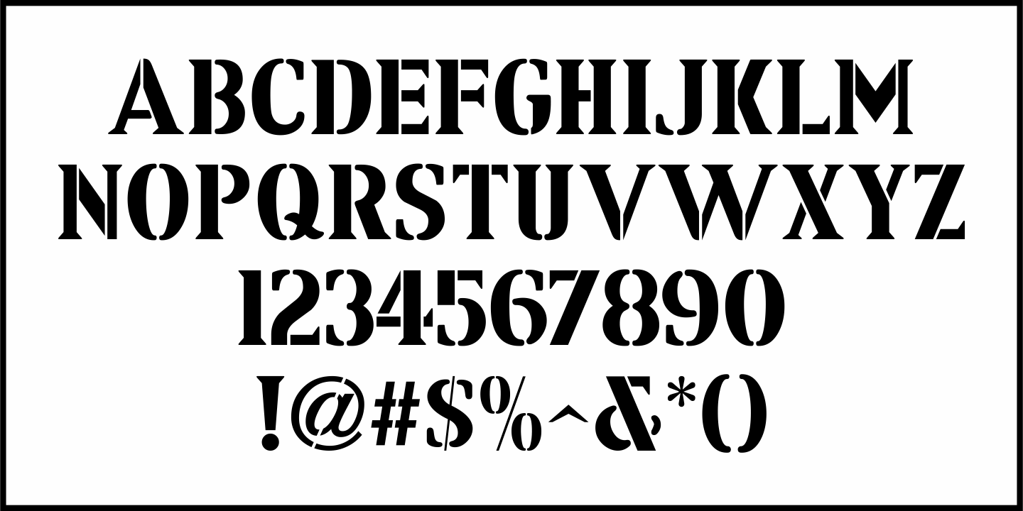 Forbidden Journey Font Poster #1