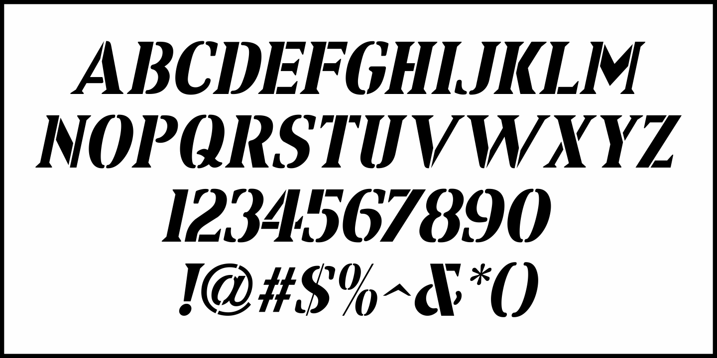 Forbidden Journey Font Poster #1