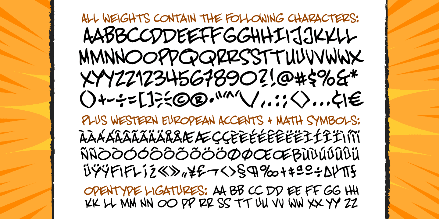 Pascual Ferry Font Poster #1