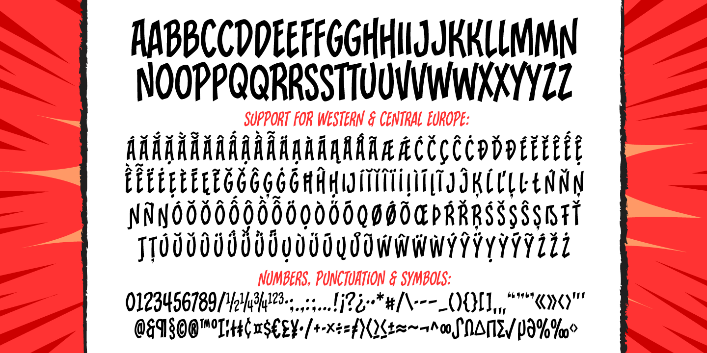 Comicraft Font Poster #1