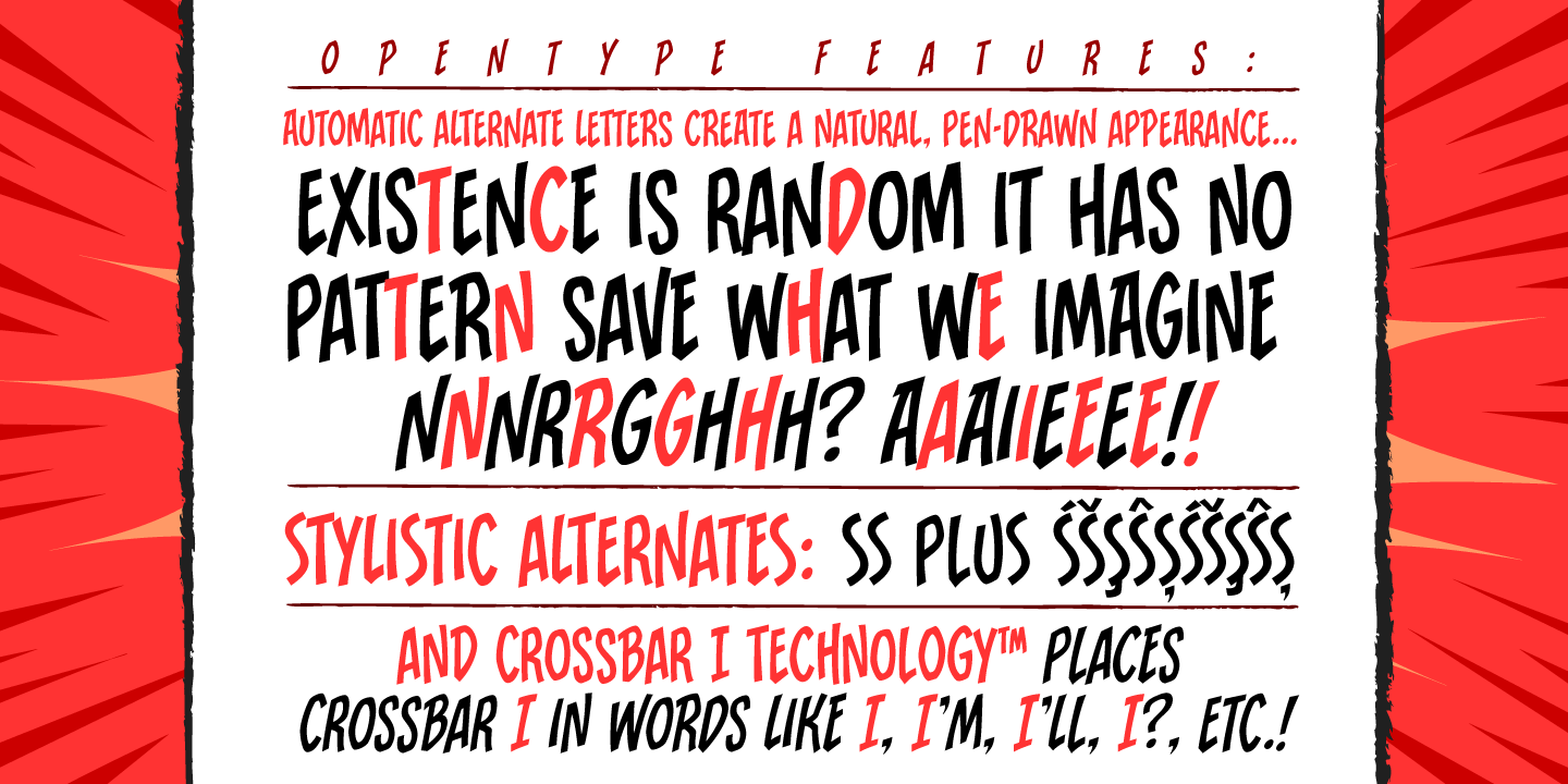 Comicraft Font Poster #1
