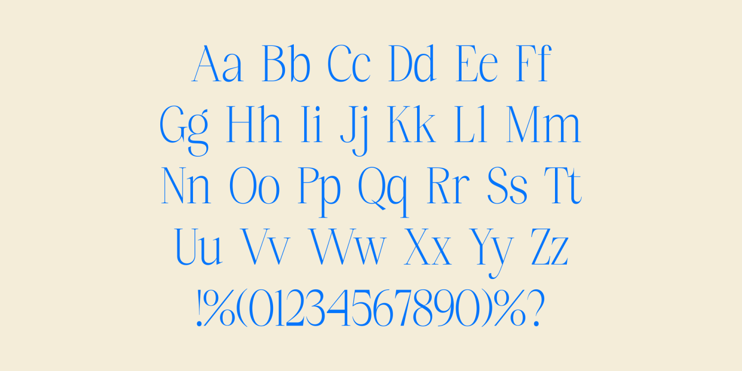 Callbro Font Poster #1