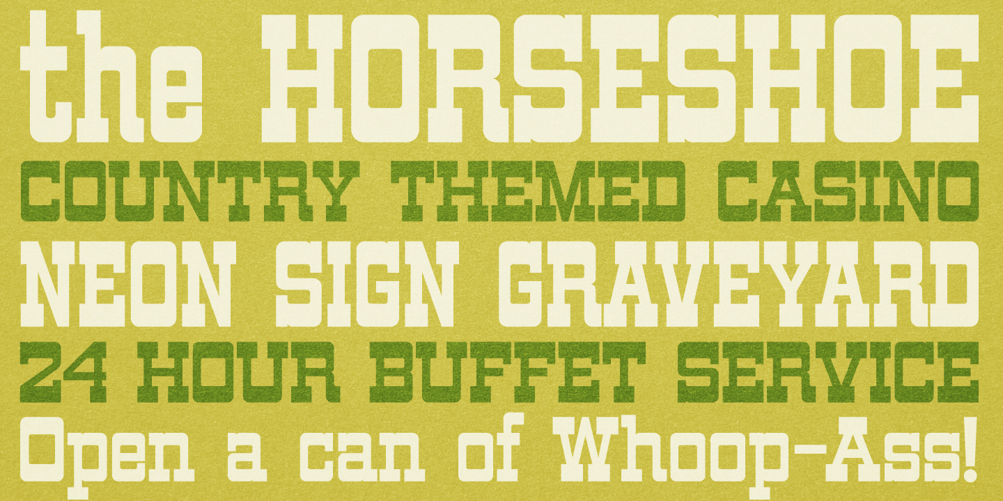 Horseplay Pro AOE Font Poster #1