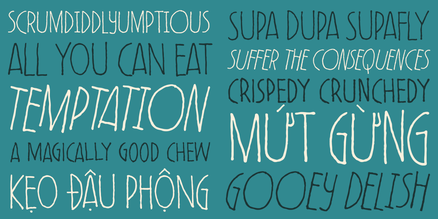Petey Skiffle Font Poster #5