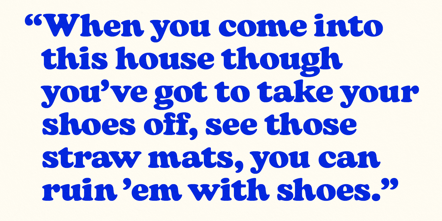 Barnes Black Font Poster #1