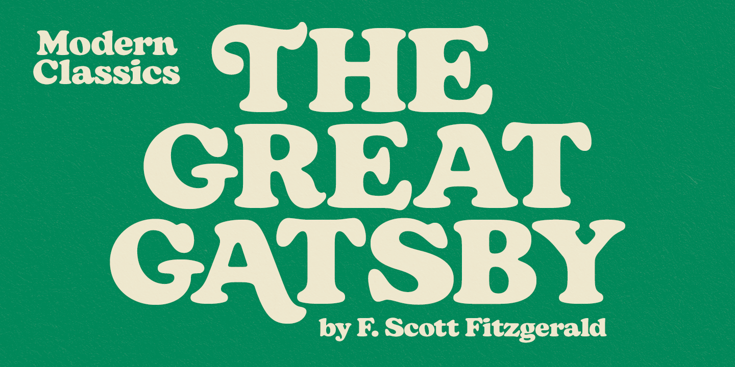 Barnes Black Font Poster #1