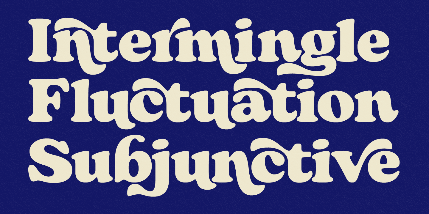 Barnes Black Font Poster #1