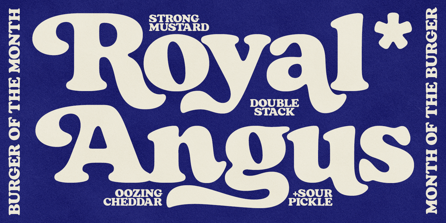 Barnes Black Font Poster #1