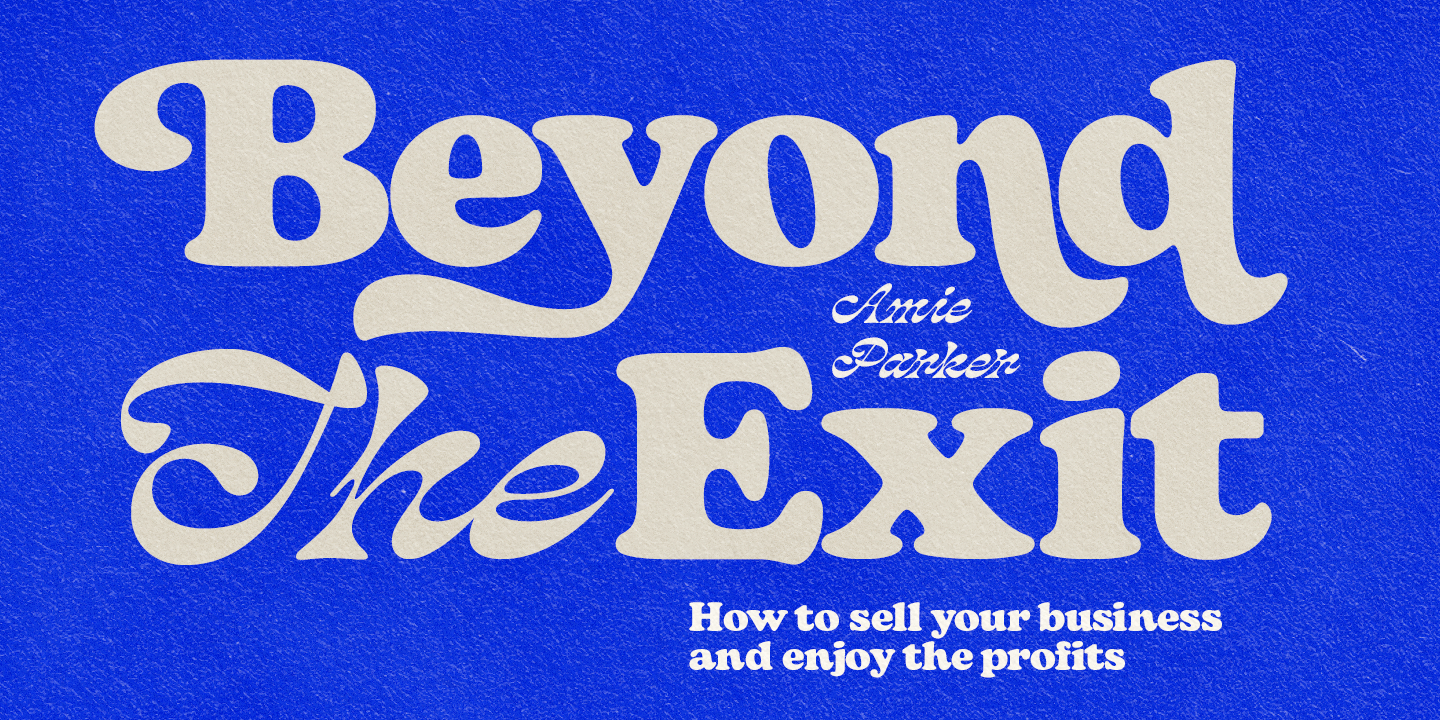 Barnes Black Font Poster #1