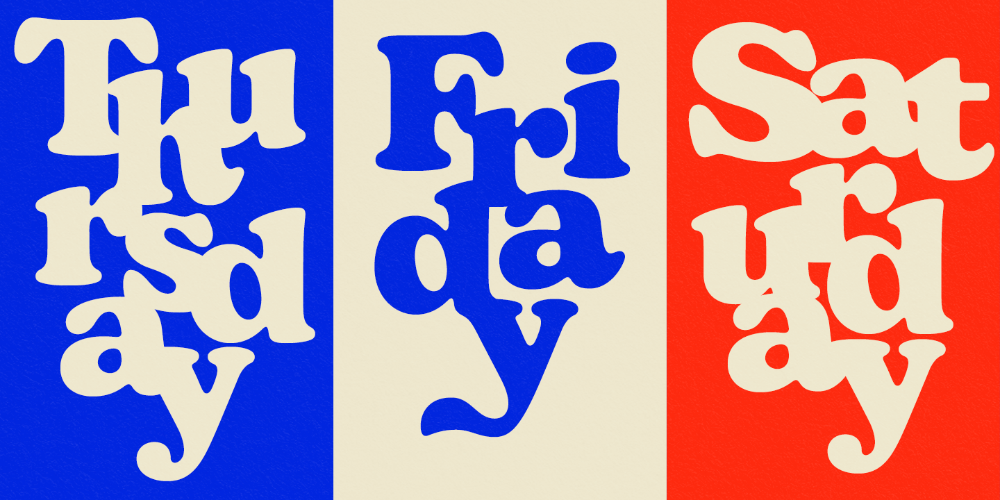 Barnes Black Font Poster #1