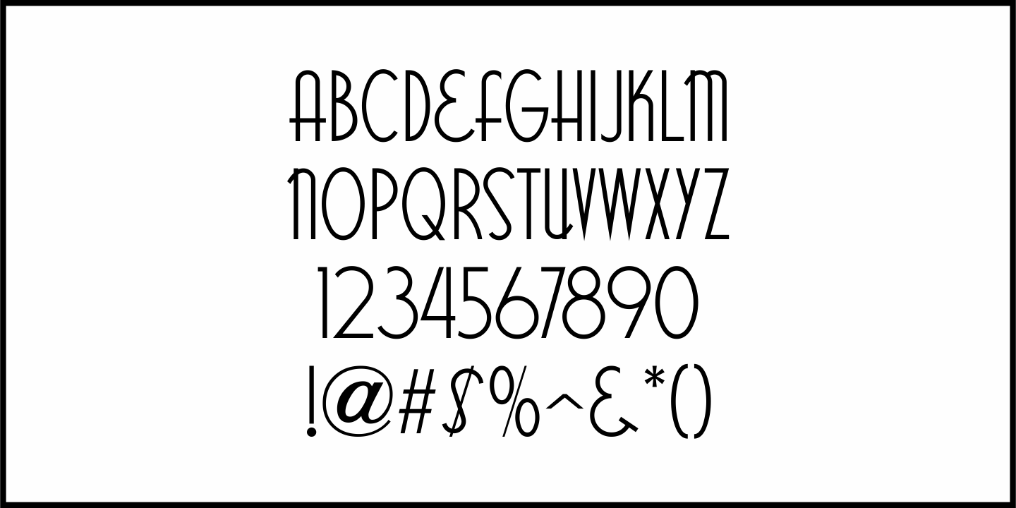 Tarpon Springs Font Poster #3