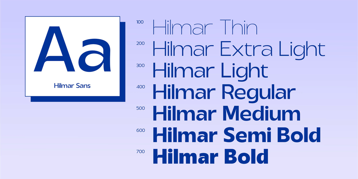 Hilmar Sans Font Poster #1