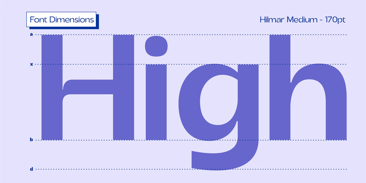 Hilmar Sans Font Poster #1