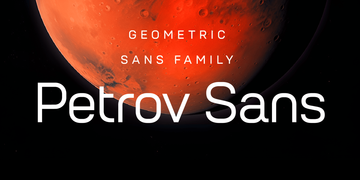 Petrov Sans Font Poster #1