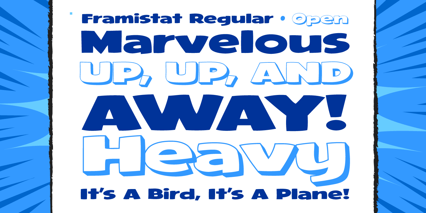 Framistat Font Poster #1