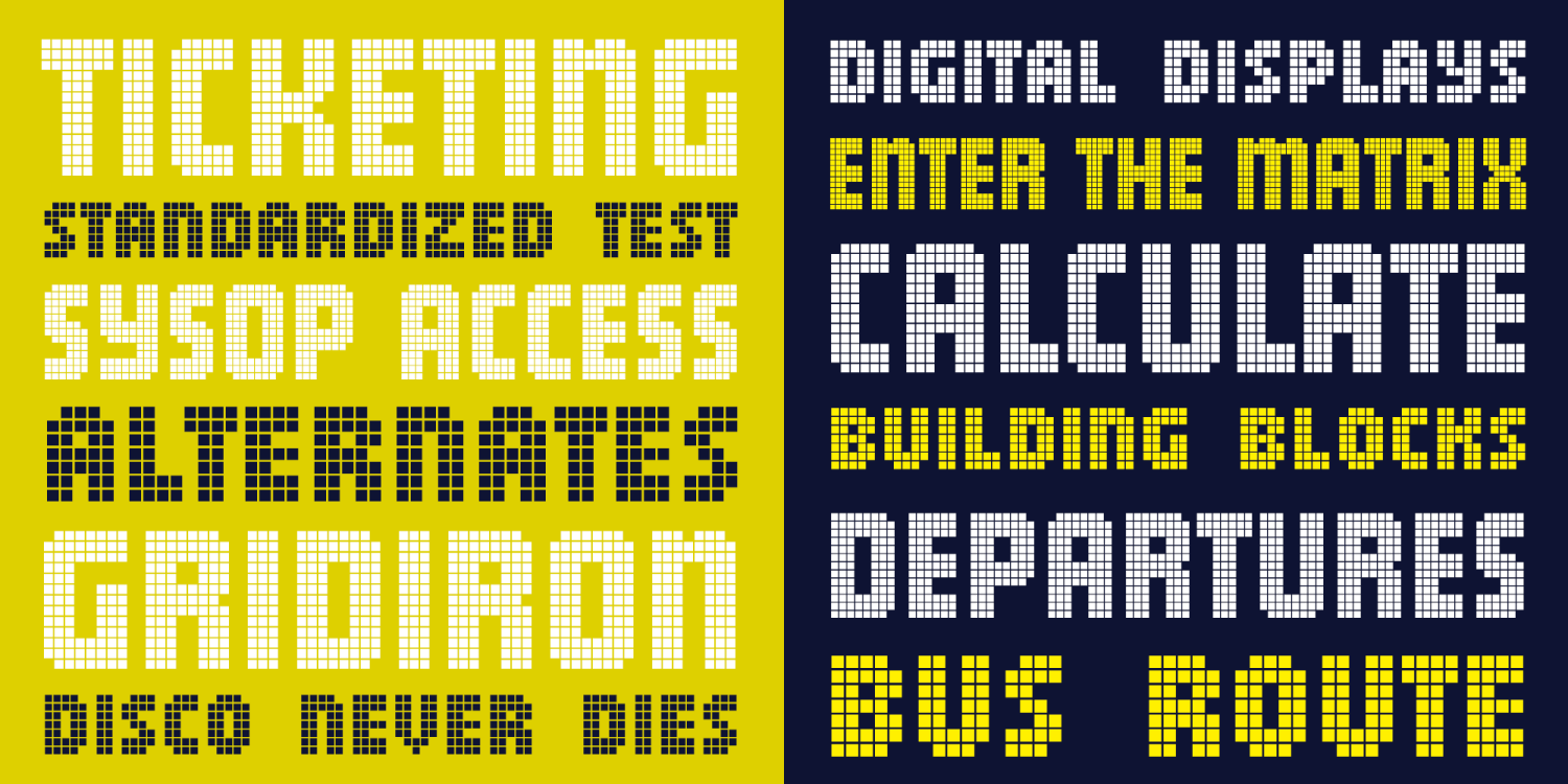 Numeruno Font Poster #1