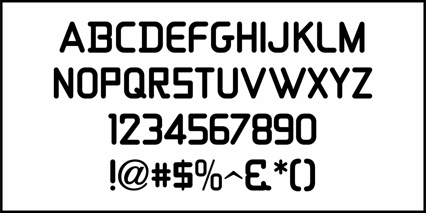 Car Dealer Font Poster #1