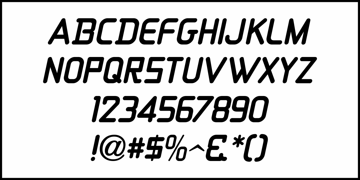 Car Dealer Font Poster #1