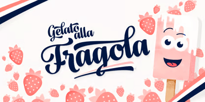 Fragola Font Family Poster