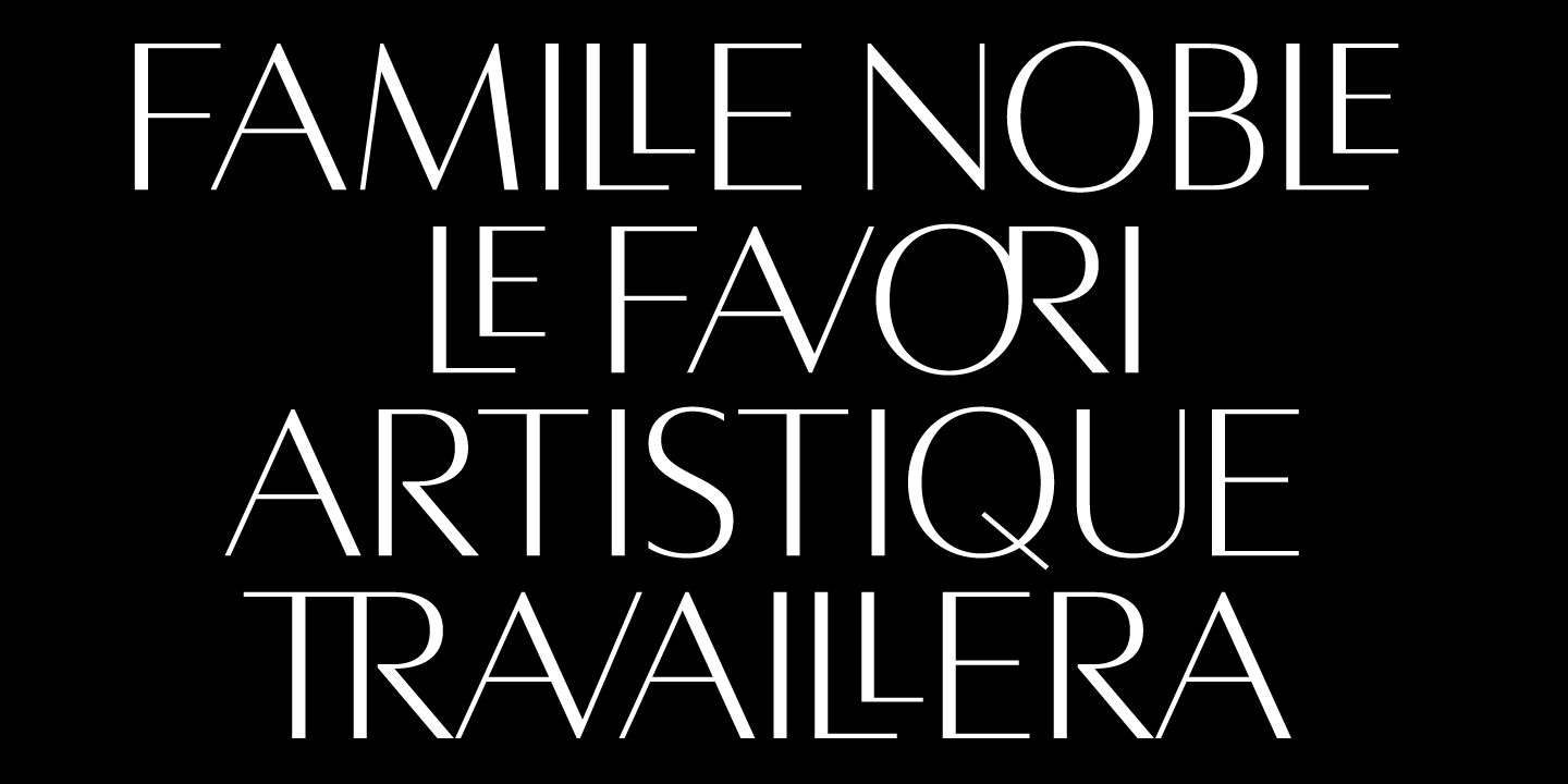 Averes Title Roman Complete Font Poster #1